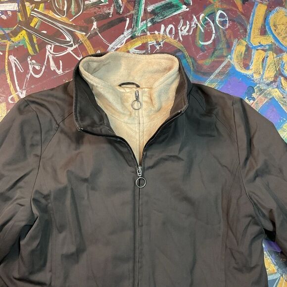Weatherproof Mid-Length Jacket Dual Zipper Closure Inner Fleece & Quilted Shell - Picture 2 of 9
